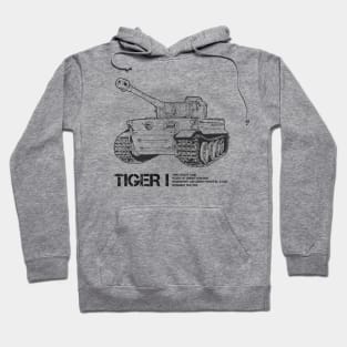 Tiger I | World War 2 Tank Hoodie